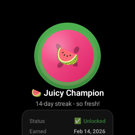Streak Unlocked